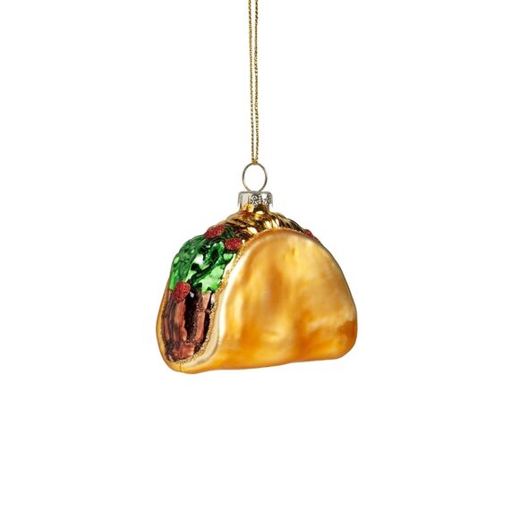 Primitives By Kathy Glass Taco Ornament Taco Tuesday Gift - Picture 1 of 3